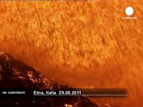 Mount Etna volcano erupts for twelfth time... - no comment