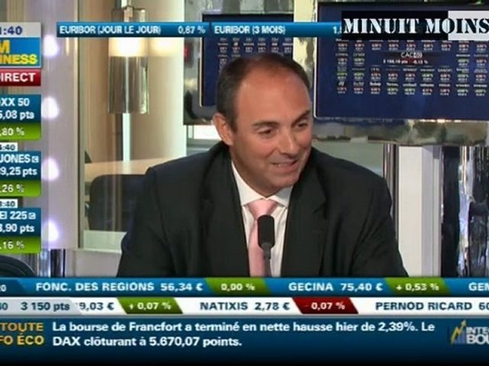 Olivier Delamarche - Les politiques mentent - 30 aout 2011 - BFM Business 30/08/2011
