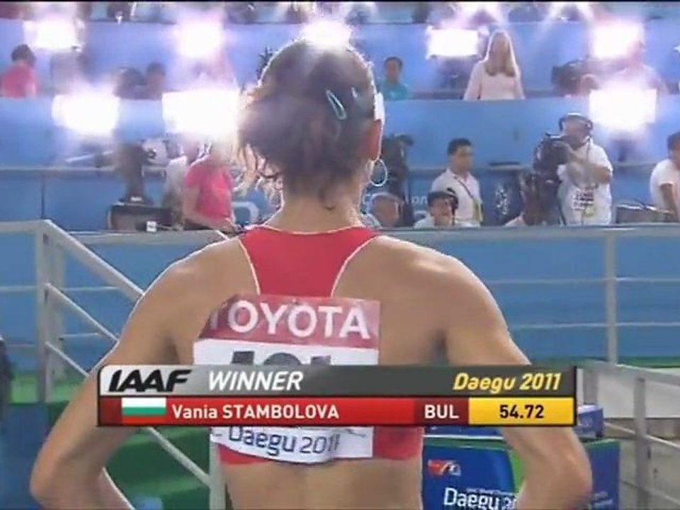 400м с/б Женщины 1 Полуфинал Чемпионат Мира в Тэгу - www.MIR-LA.com