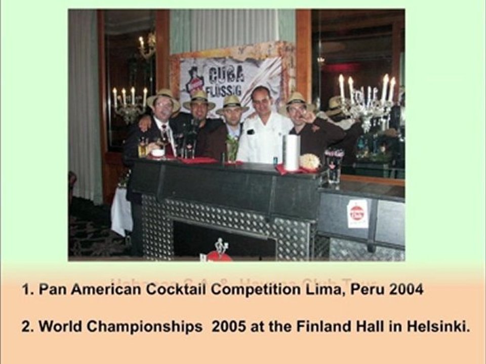 Classic Cocktails in Toronto. Orestes Pajón. Cuba. Bartender for Hire in Toronto. Professional Bartender in Toronto. Havana Club. Bar. Lounge. Cuban Cocktails.  Classic Cocktails in Toronto.