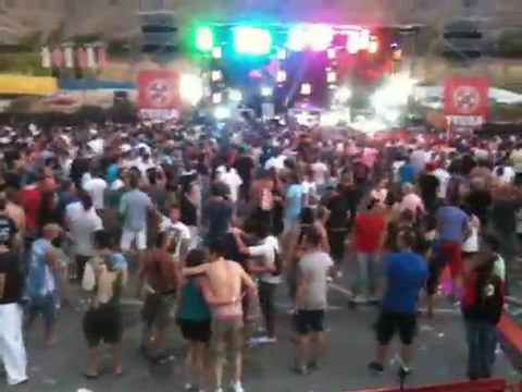 Electrobeach festival Tekno stage cristian valera mix 2011