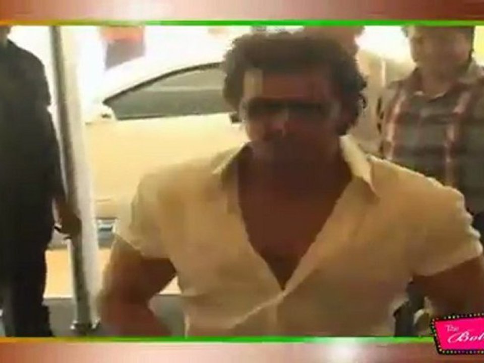 Dashing Sanjay Dutt & Bollywood Hunk Hrithik Roshan At 'Agneepath' Teaser Release