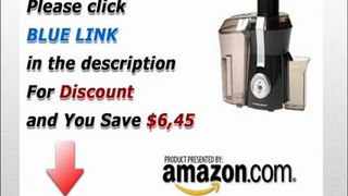 [Review]Hamilton Beach 67650 Big Mouth Pro Juice Extractor