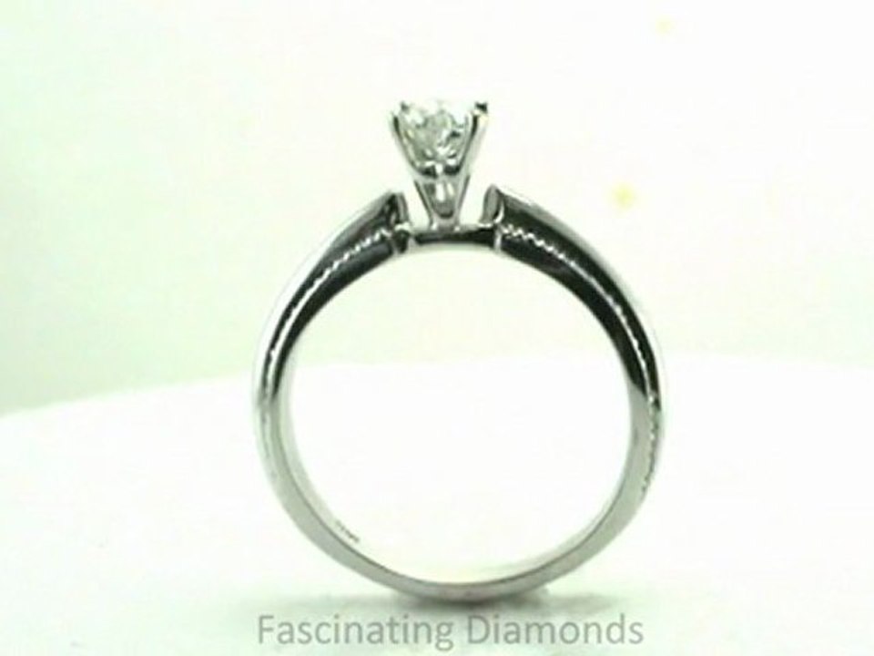 FDENR8985HT  Heart Shape Diamond Milgrained Engagement Ring