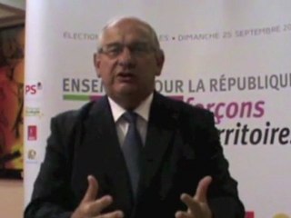Les sénatoriales selon Michel Delebarre ...