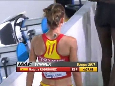 1500м Женщины 2 Полуфинал Чемпионат Мира в Тэгу - MIR-LA.com