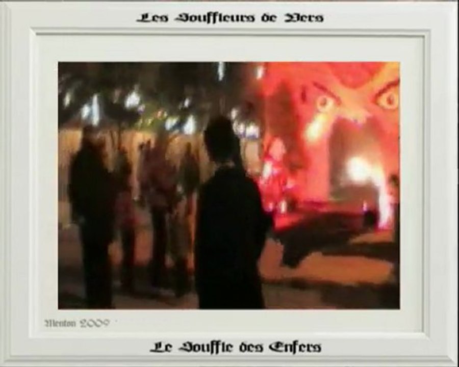 Menton horreur le souffle des enfers à la fête des citrons