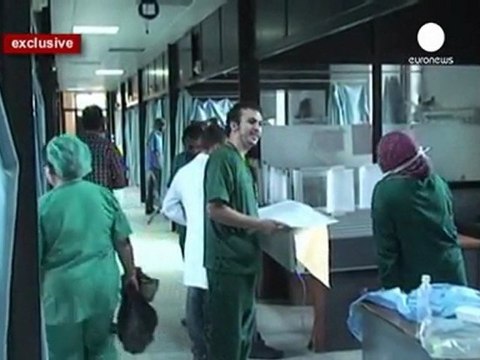 Cada vez más gente herida en Libia por balas perdidas