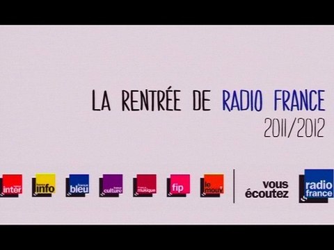 Conférence de presse La Rentrée de Radio France 2011/2012