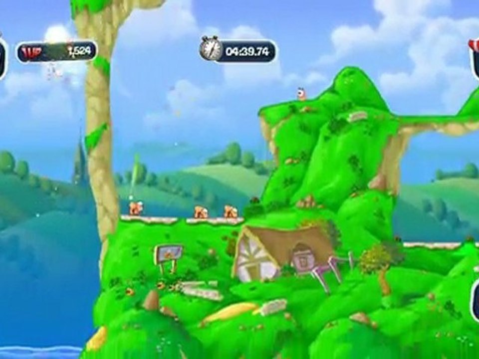 Worms Crazy Golf - Gameplay Trailer