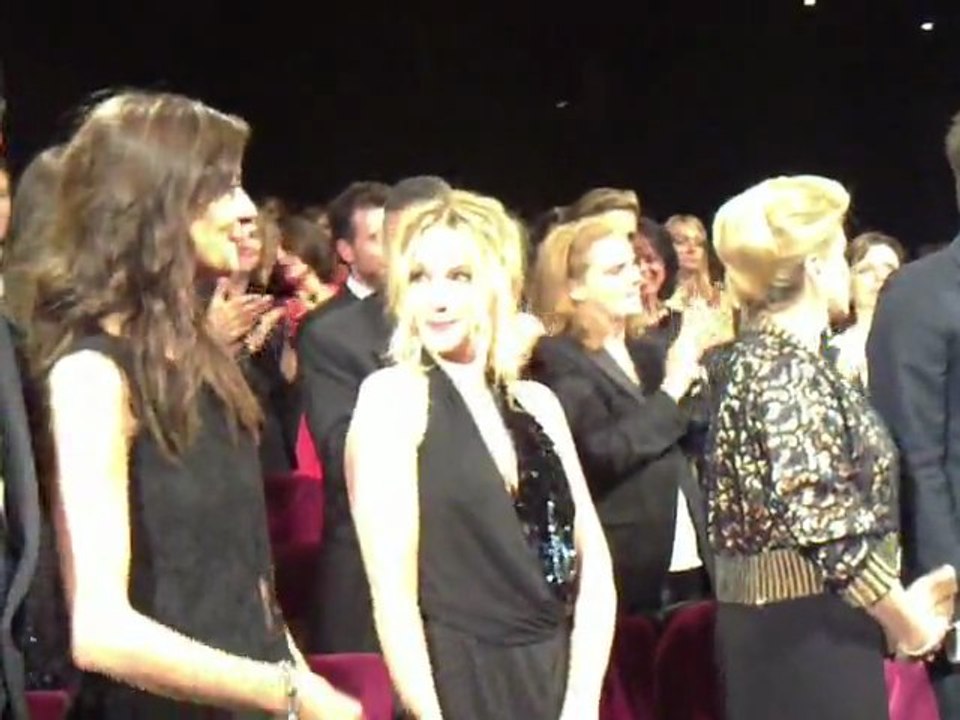 FESTIVAL DE CANNES 2011 - LES  BIEN-AIMES - FILM DE CHRISTOPHE HONORE (22 05 2011)