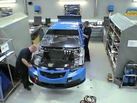 Assemblage d'une Chevrolet Cruze WTCC