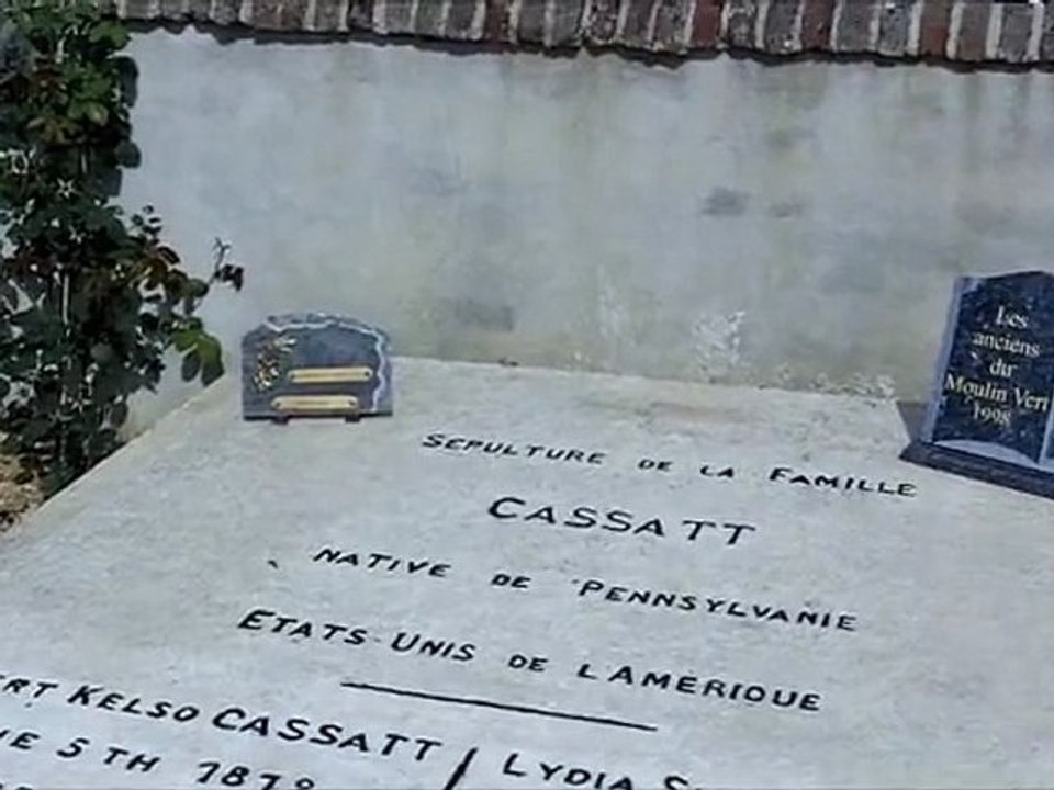 Tombe de Mary CASSATT