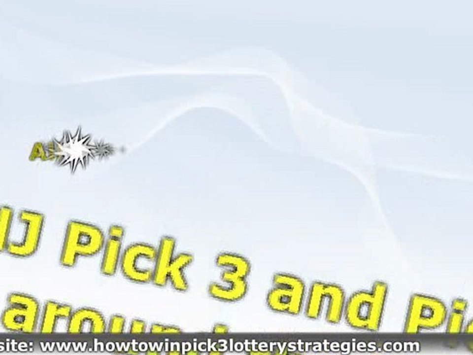 How To Win Pick 3 From NC Pick 3 And NJ Pick 3 To Pick Three Lottery Games Worldwide