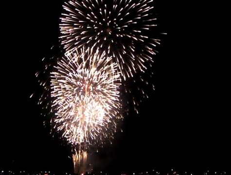 Bouquet final du feu d'artifice de YOKOHAMA tiré le 17/08/2011