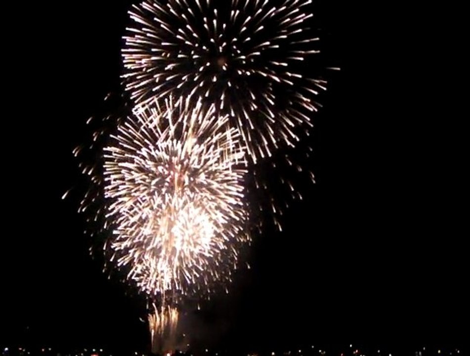 Bouquet final du feu d'artifice de YOKOHAMA tiré le 17/08/2011