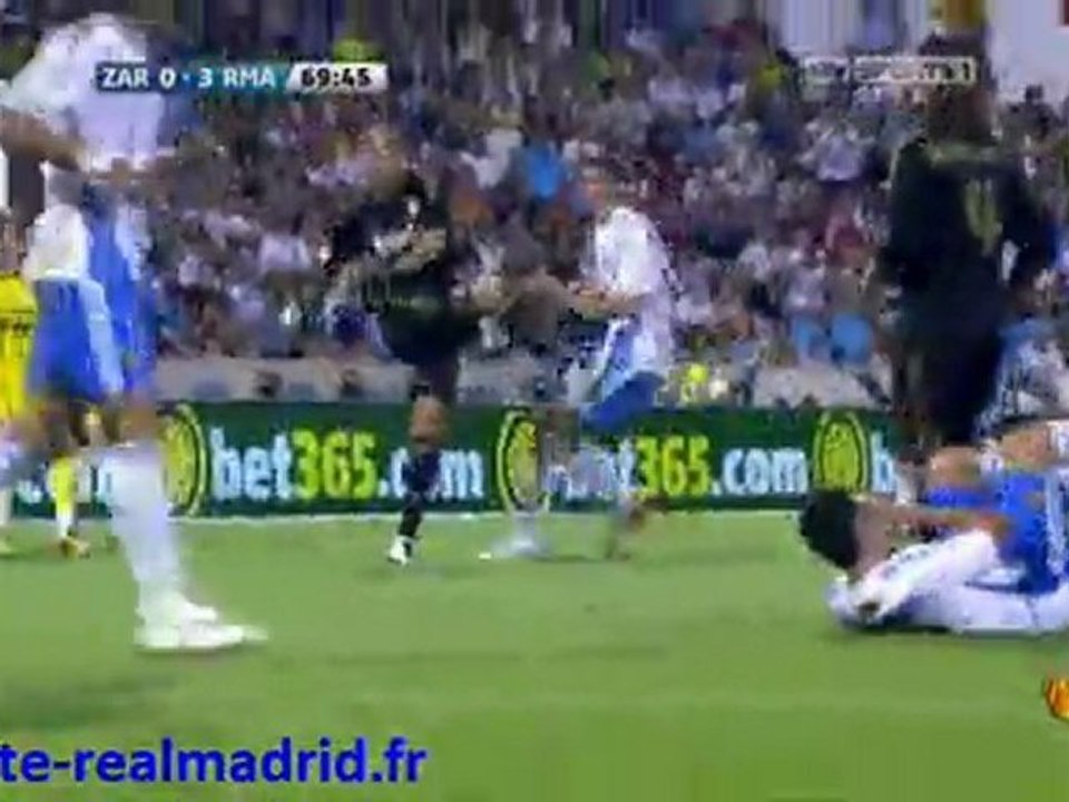 28.08.11 - Zaragoza c. Real Madrid - Los goles