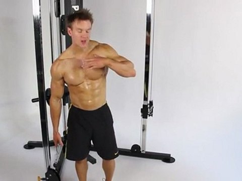 Rob Riches Biceps Workout on the Powertec Functional Trainer