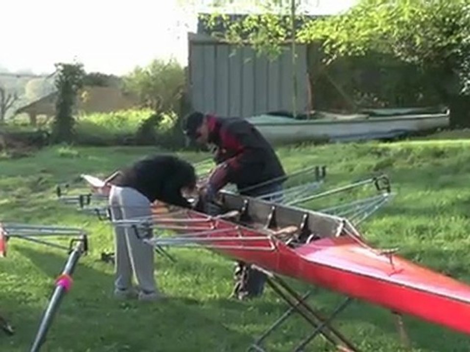 aviron: bande annonce stage de la snhs   Pâques 2012 à éguzon (Indre)