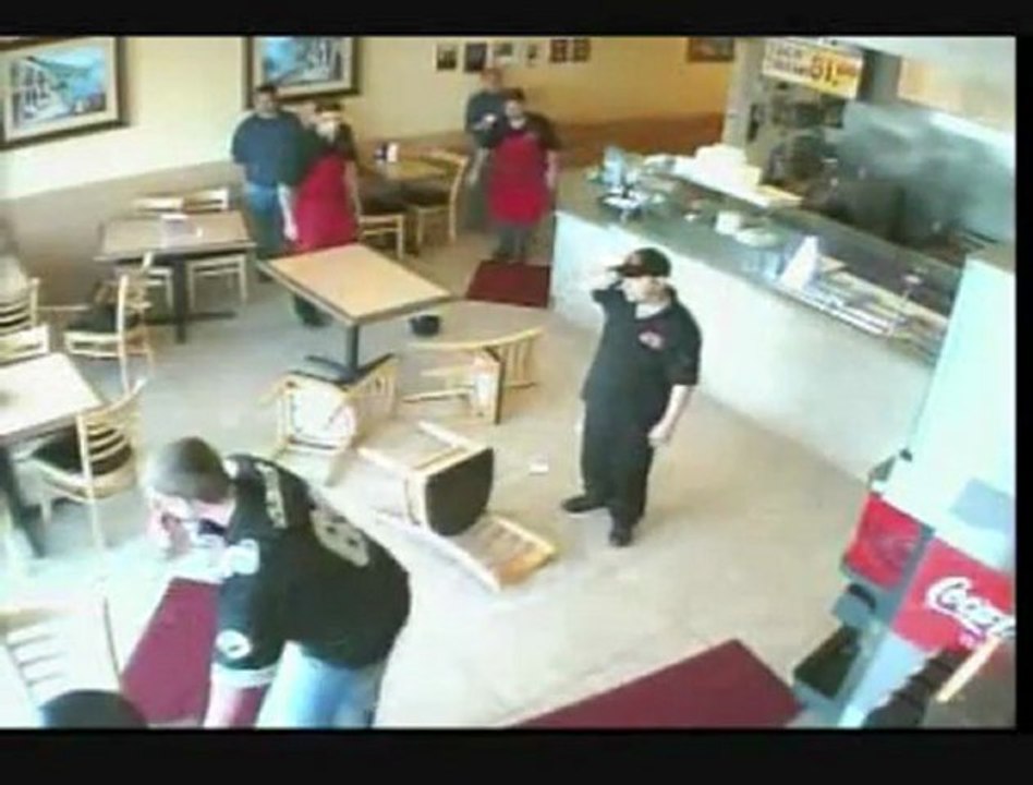 Fight In Taco Restaurant