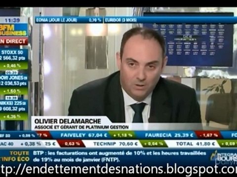 Olivier Delamarche-Ben Shalom Bernanke tue l'economie réelle 30 aout 2011