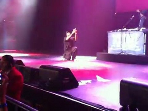DJ Crazy Toones Intro Live @ 93.5 K-Day Fresh Fest 2010, Nokia Theater, Los Angeles, CA, 09-18-2010 Pt.1