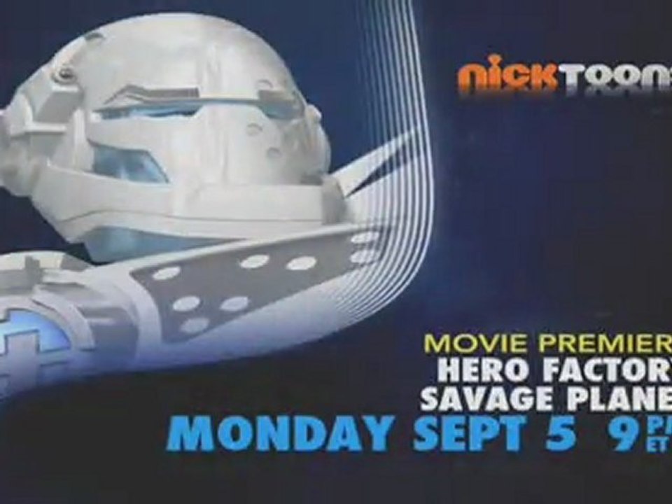 Hero Factory Savage Planet - Nicktoons Trailer