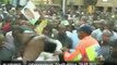 South Africa: violent clashes erupt outside... - no comment