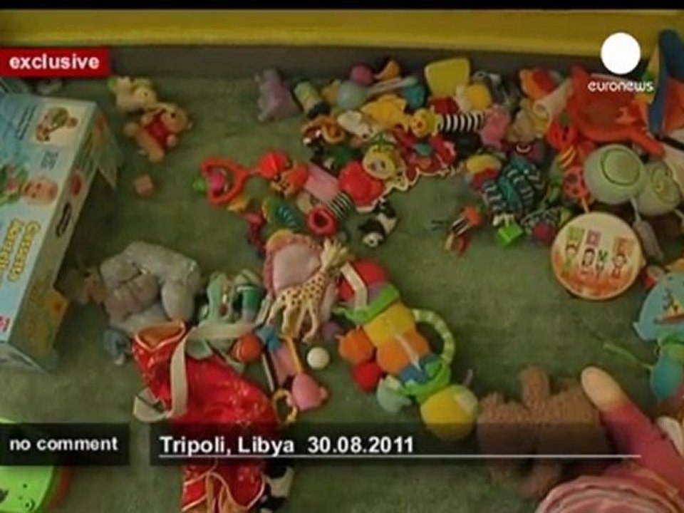 Lybie : dans la villa d'Aïcha Kadhafi - no comment