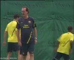 El Barça entrena bajo las órdenes de Tito Vilanova