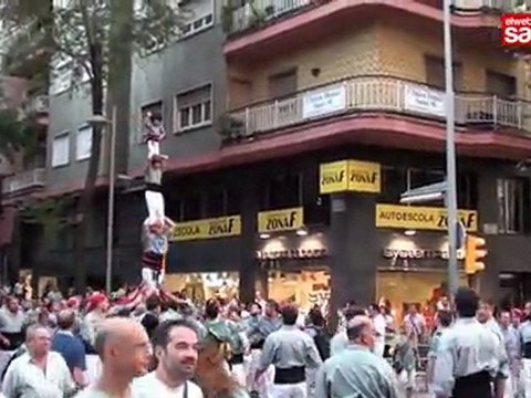 Pilar caminat dels Castellers de Sants