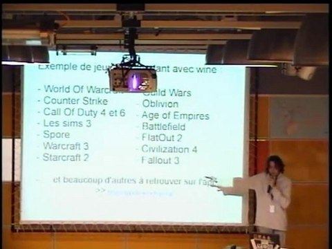 Ubuntu Party 10.10 - Jouer sur Ubuntu par Sébastien Bernery
