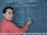 Razones trigonometricas en el triangulo