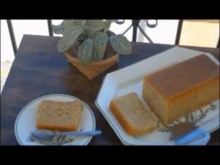 Horno solar. Bizcocho de plátano