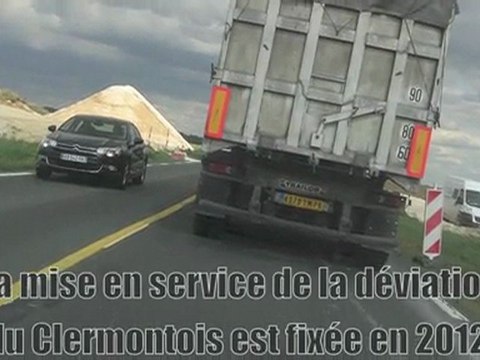 Clermontois, le chantier de la déviation avance