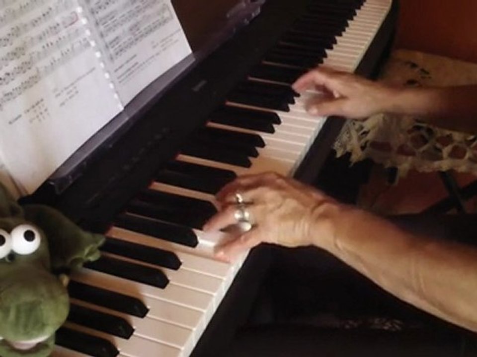 Je délie mes doigts en musique...