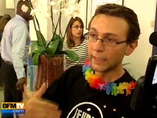 Jeudi Noir envahit une agence immobilière