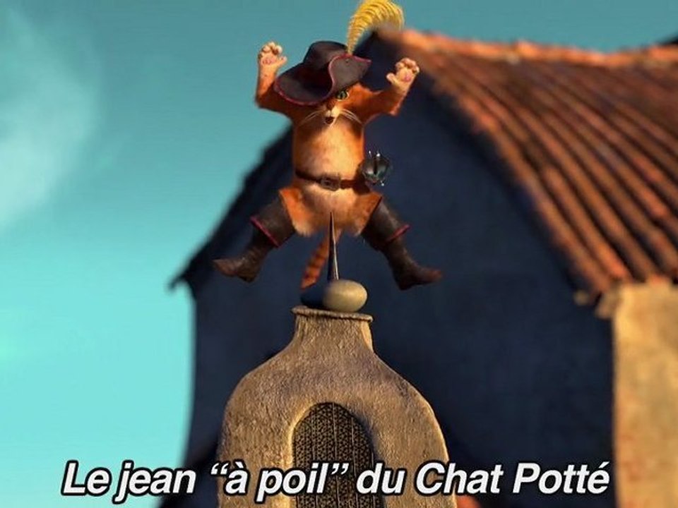 Le Chat Potté (Puss in Boots) - Pub Le Chat Potté, restez « à poil » [VOST|HD]