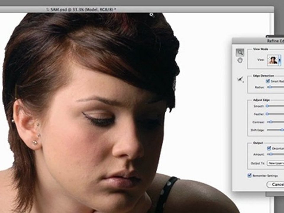 Photoshop CS5:  Quick Selection Tool