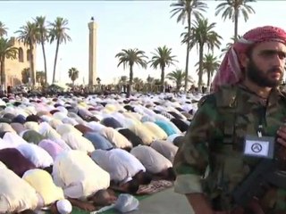 Libya marks first Eid of new era