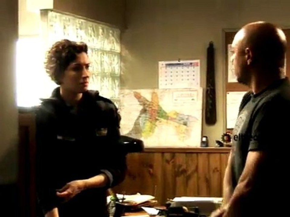 Felipe Colombo en una escena arriesgada en Herederos