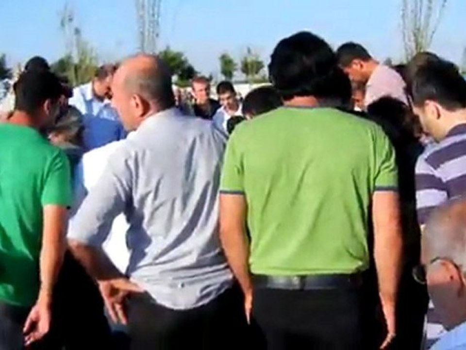 Süleyman Mermer'in cenaze defin işlemi görüntüleri