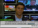 Leopoldo López espera decisión de CIDH