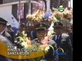 Devotos arequipenhos rinden culto a Santa Rosa de Lima