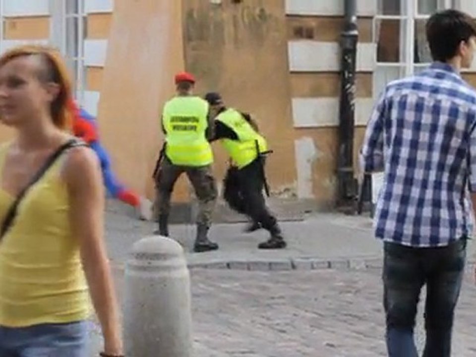 Spiderman Warszawa