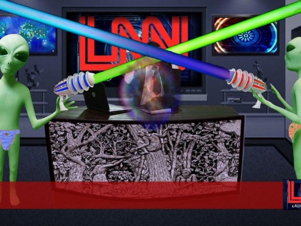 LNN : Aliens Abduct India TV Head