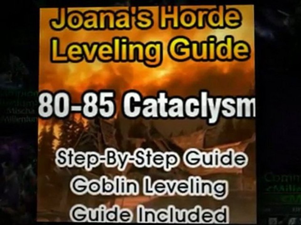 Cataclysm 80-85 Leveling Guide