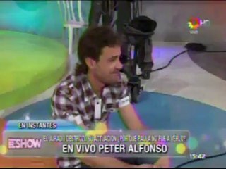 Pedro en Este es el Show 1 - 31 de Agosto 2011