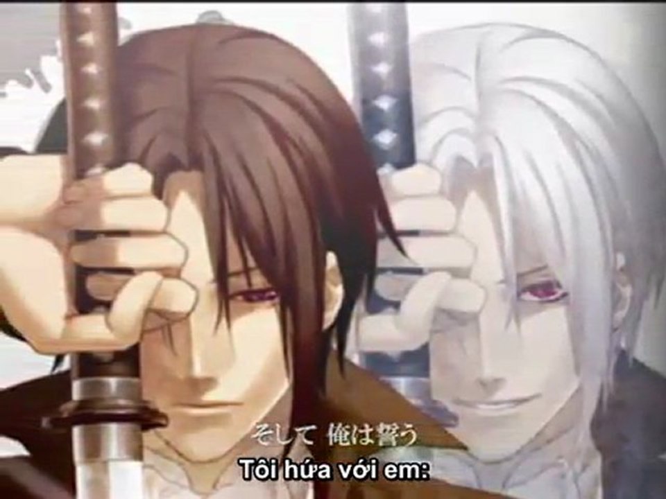 Hakuouki - Alone in the head wind (vietsub)