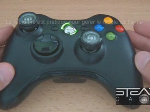 Manette Xbox 360 Rapid Fire 13 modes - Drop Shot, Jitter, Quick Scope - stealth-gamer.com - Manette pour Call of Duty, Gears Of War, Halo, Battlefield etc...